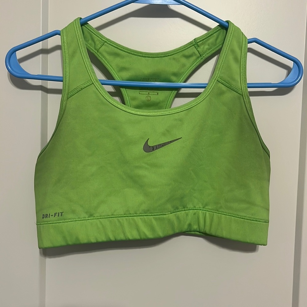 Nike Lime Green Sports Bra